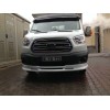 Накладка на передний бампер Ince (2014-2019, под покраску) для Ford Transit 2014+ - 54852-11