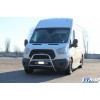 Кенгурятник WT022 (нерж.) для Ford Transit 2014+