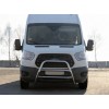 Кенгурятник WT022 (нерж.) для Ford Transit 2014+