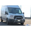 Кенгурятник WT022 (нерж.) для Ford Transit 2014+
