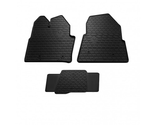 Гумові килимки (3 шт, Stingray Premium) для Ford Transit 2014+ - 55499-11
