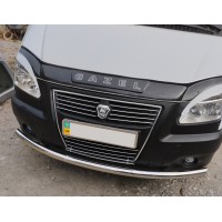 Передняя защита ST008 (нерж.) для Газель, соболь