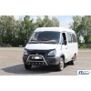 Кенгурятник WT003 (нерж.) Газель, соболь