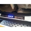 Накладки на пороги Libao LED (4 шт, нерж) Geely Emgrand X7 - 81313-11