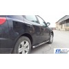 Бічні труби (2 шт, нерж) для Geely Emgrand X7