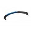 Передняя Lip накладка Niken Blue (ABS) для Honda Civic Sedan X 2016-2021 гг