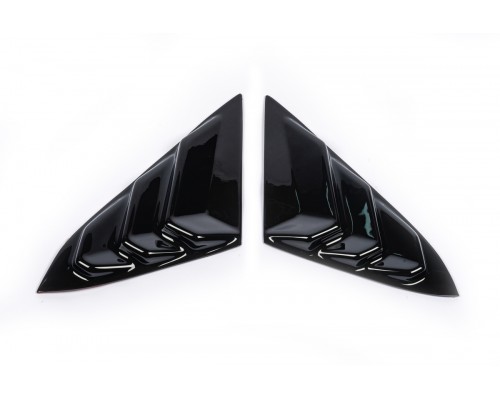 Накладки на треугольники зеркал (2 шт, ABS) для Honda Civic Sedan X 2016+ - 73592-11