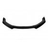 Передняя Lip накладка DPT V-1 (ABS, черный глянец) для Honda Civic Sedan X 2016-2021 гг