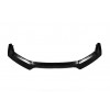 Передняя Lip накладка DPT V-1 (ABS, черный глянец) для Honda Civic Sedan X 2016-2021 гг