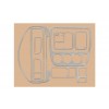 Декор на панель Титан Honda CRV 1996-2001