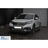 Кенгурятник WT003 нерж.) для Honda CRV 1996-2001