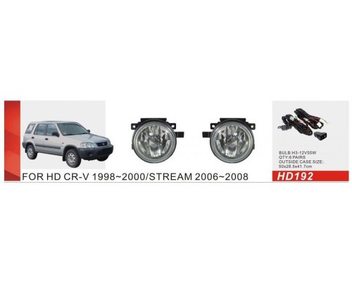 Противотуманки (галогенные) для Honda CRV 1996-2001 гг.