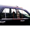 Молдинг дверних стояків (6 шт, нерж.) для Honda CRV 2001-2006 - 50385-11