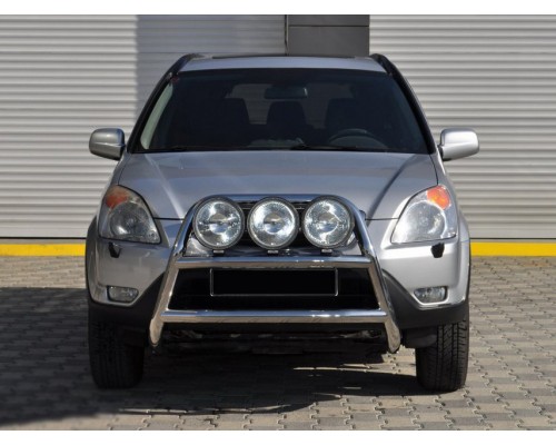 Кенгурятник WT018 (нерж.) для Honda CRV 2001-2006