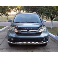 Передній захист ST015 (нерж.) для Honda CRV 2007-2011