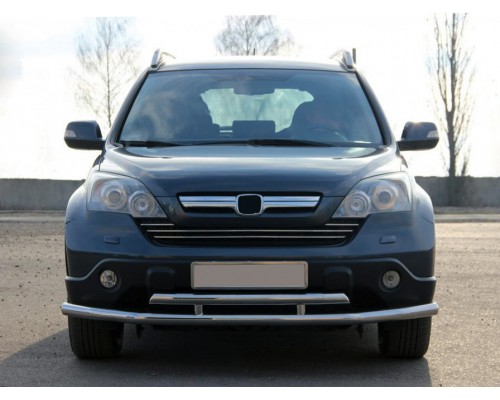 Передній захист ST018 (нерж.) для Honda CRV 2007-2011