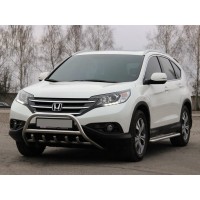 Передній захист WT003 (нерж.) для Honda CRV 2012-2016