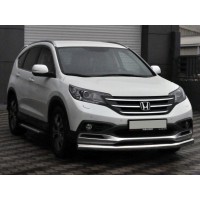 Передній захист ST008 (нерж.) для Honda CRV 2012-2016