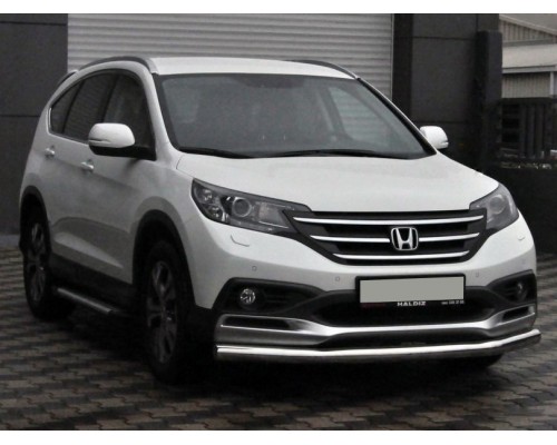 Передній захист ST008 (нерж.) для Honda CRV 2012-2016