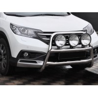 Передній захист WT018 (нерж.) для Honda CRV 2012-2016