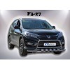 Передній захист WT003-ST-V2 (нерж.) для Honda CRV 2012-2016