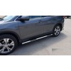Бічні труби BB002 (2 шт, нерж) для Honda CRV 2012-2016