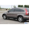 Бічні труби BB002 (2 шт, нерж) для Honda CRV 2012-2016