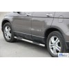 Бічні труби BB002 (2 шт, нерж) для Honda CRV 2012-2016