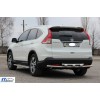 Задня дуга AK002-double (нерж) для Honda CRV 2012-2016