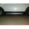 Бічні пороги Maya V2 (2 шт., Алюміній) для Honda CRV 2012-2016 - 54147-11