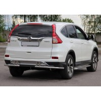 Задня дуга AK003-21 (нерж) для Honda CRV 2012-2016