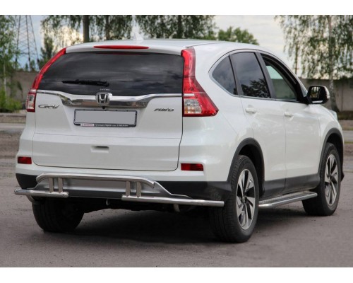 Задня дуга AK003-21 (нерж) для Honda CRV 2012-2016