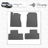 Honda CRV 2012-2016 Резиновые коврики (4 шт, Stingray Premium) - 67618-11