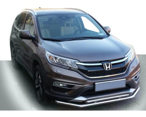 Передній захист ST014 (нерж.) для Honda CRV 2017+