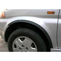 Накладки на арки (4 шт, чорні) для Honda HR-V 1998-2006