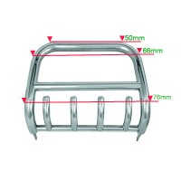 Кенгурятник QT006 (нерж.) для Honda HR-V 1998-2006