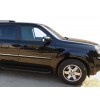 Бічні пороги Allmond Black (2 шт., Алюміній) для Honda Pilot 2008-2015 - 75370-11