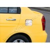 Накладка на лючок бензобака OmsaLine (нерж.) для Hyundai Accent 2006-2010 - 48611-11