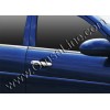 Наружняя окантовка стекол (4 шт, нерж) OmsaLine - Итальянская нержавейка для Hyundai Accent 2006-2010 - 48615-11