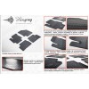 Резиновые коврики (4 шт, Stingray Premium) для Hyundai Accent Solaris 2011-2017 - 51584-11