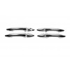 Накладки на ручки (4 шт, нерж) OmsaLine - Італійська нержавіюча сталь для Hyundai Accent Solaris 2011-2017 - 65508-11