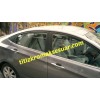 Hyundai Accent Solaris 2011-2017 Нижние молдинги стекол (6 шт., нерж) OmsaLine - Итальянская нержавейка - 50208-11