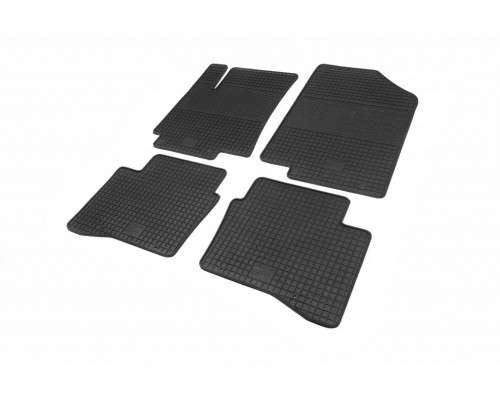 Гумові килимки (4 шт, Polytep) для Hyundai Accent Solaris 2011-2017 - 55928-11