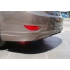 Задний диффузор DPT (Черный Глянец) для Hyundai Accent 2011-2017 гг