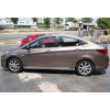 Боковые Пороги DPT (грунтованные под покраску) для Hyundai Accent 2011-2017 гг