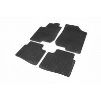 Резиновые коврики (4 шт, Polytep) для Hyundai Elantra 2006-2011