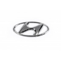 Эмблема (самоклейка, 80 мм на 40 мм) для Hyundai Elantra 2006-2011