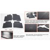 Гумові килимки (4 шт, Stingray Premium) для Hyundai Elantra 2006-2011 - 60438-11