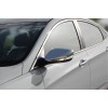 Накладки на зеркала без повторителя (2 шт, нерж.) для Hyundai Elantra 2011-2015 - 50178-11