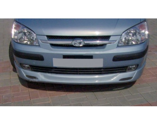 Передня нижня спідниця (під фарбування) для Hyundai Getz
